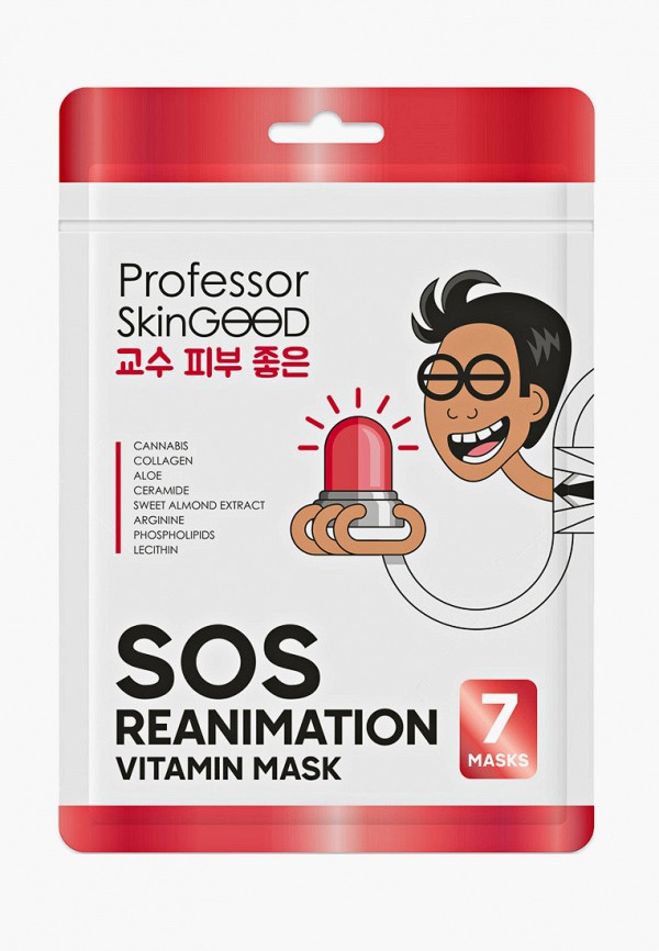 Professor SkinGood Маски для лица 7 шт. - анти-стресс "Фантастическое Питание" восстанавливающие - фото 1