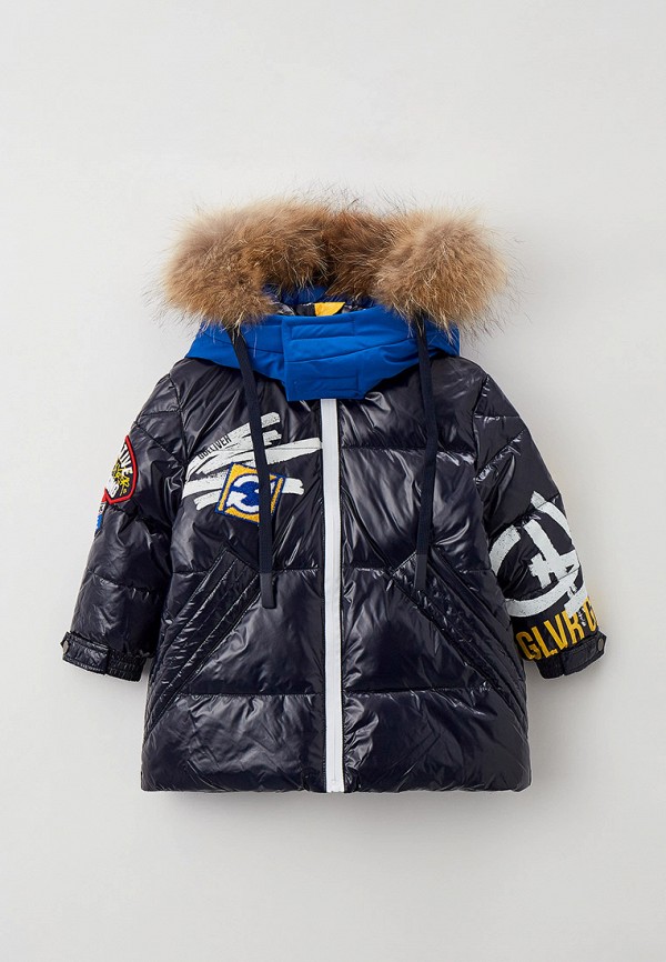 Куртка утепленная Gulliver, цвет: синий, RTLABY816901 — купить в ...