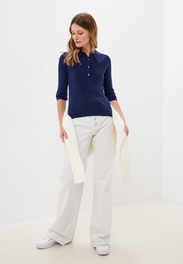 Поло United Colors of Benetton, цвет: синий, RTLABY837901 — купить в ...