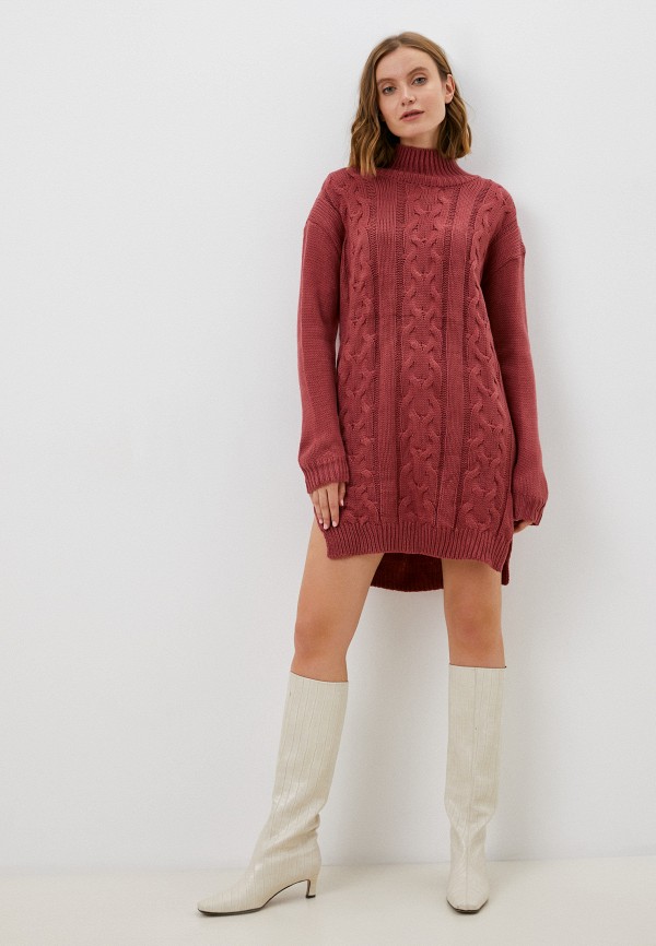 Pink Orange Платье - фото 2