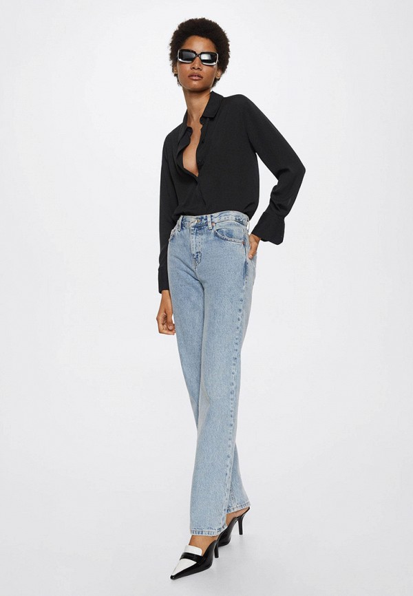 Блуза Mango BASIC, цвет: черный, RTLABY914401 — купить в интернет ...
