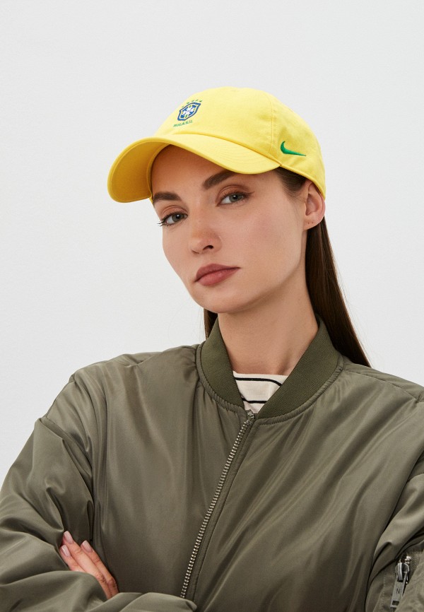 Бейсболка Nike Unisex Brasil CBF Heritage86 Cap , цвет: желтый ...