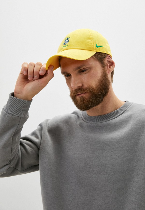 Бейсболка Nike Unisex Brasil CBF Heritage86 Cap , цвет: желтый ...