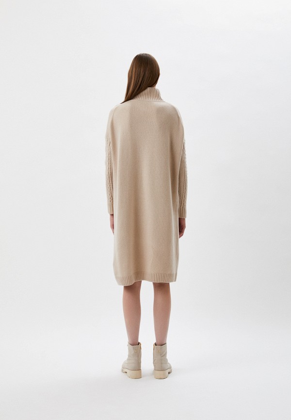 Weekend By Max Mara T RICARD Stone High Neck Sweater Dress 53260123600 002