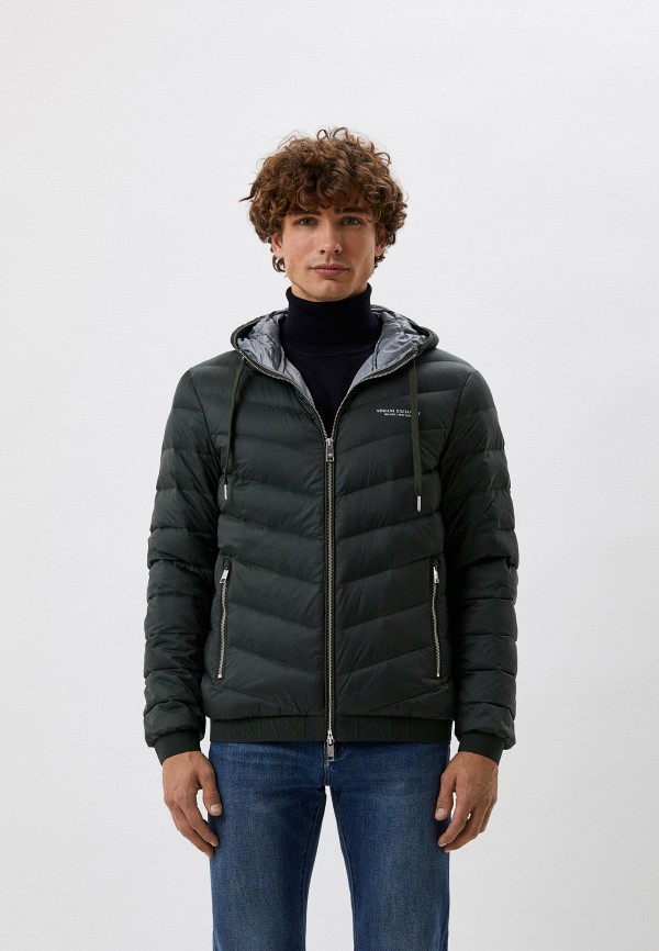 Пуховик Armani Exchange, цвет: черный, RTLABZ602201 — купить в интернет ...