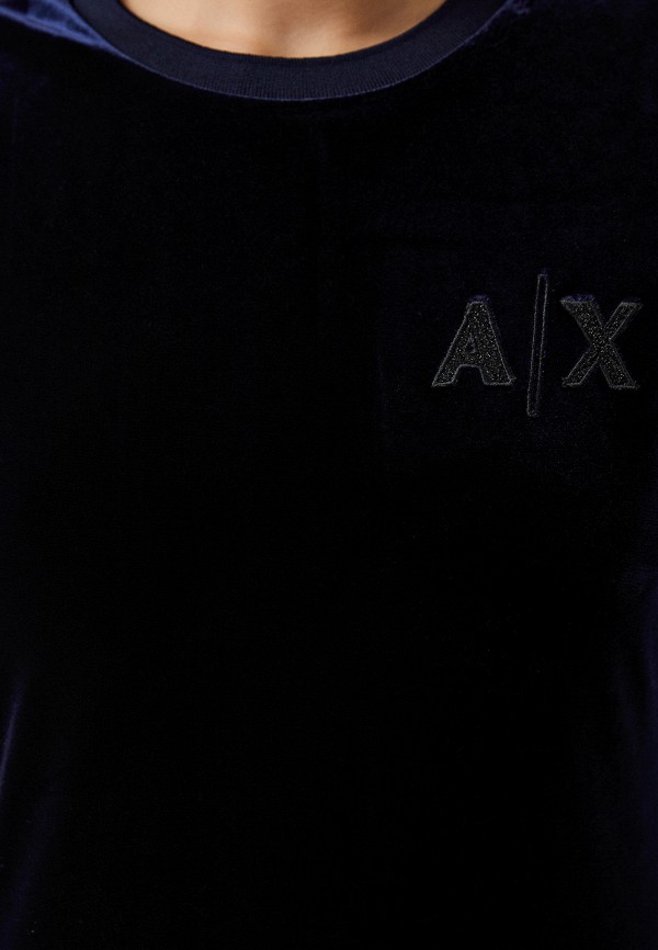 Платье Armani Exchange, цвет: синий, RTLABZ749001 — купить в интернет ...