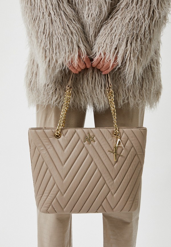 Сумка Armani Exchange, цвет: бежевый, RTLABZ750701 — купить в интернет ...