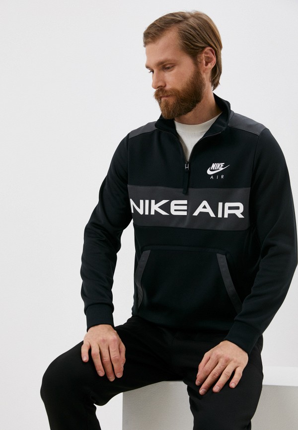 Олимпийка Nike M NSW NIKE AIR PK JKT, цвет: черный, RTLABZ824701 ...