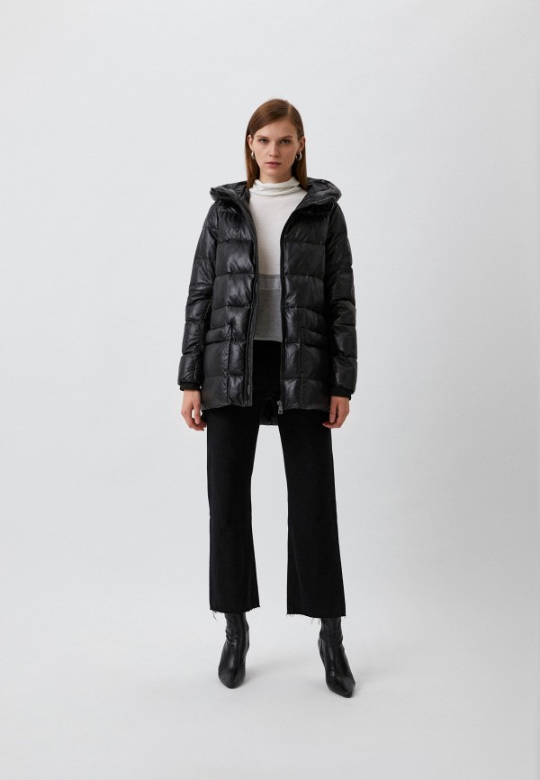 Serge Pariente Куртка кожаная утепленная - фото 2