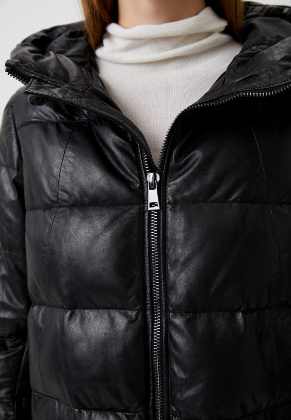Serge Pariente Куртка кожаная утепленная - фото 5