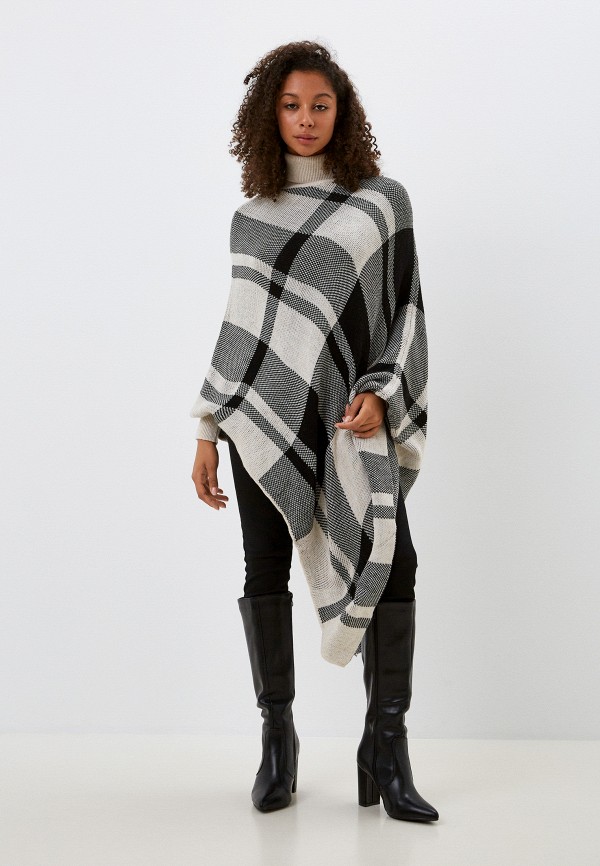 Pink Orange Пончо - фото 1