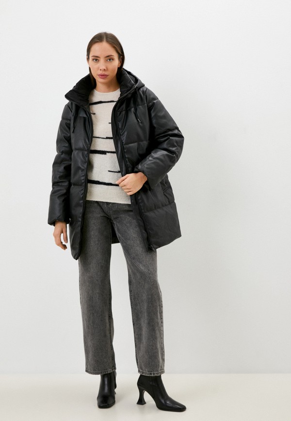 Ichi Куртка кожаная утепленная - фото 2