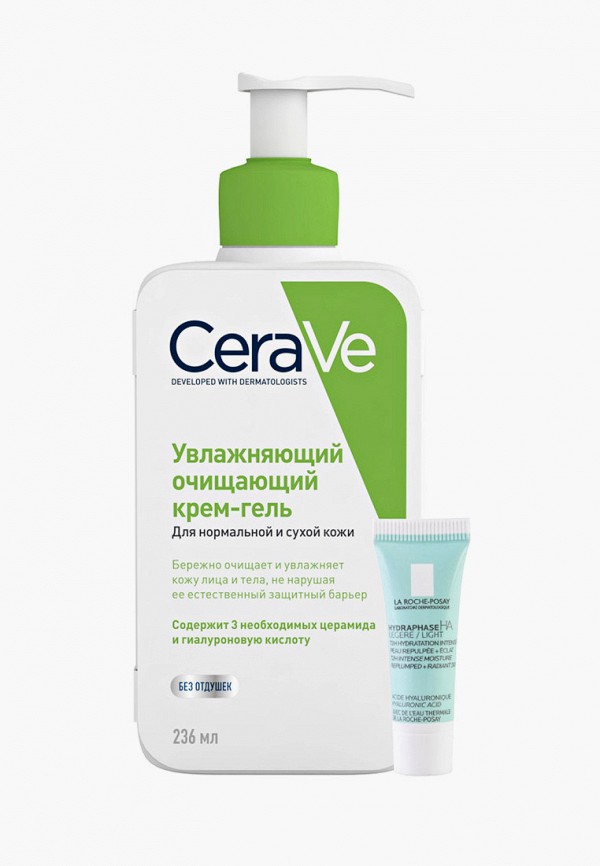 Набор для ухода за лицом CeraVe Увлажняющий очищающий крем-гель CeraVe ...