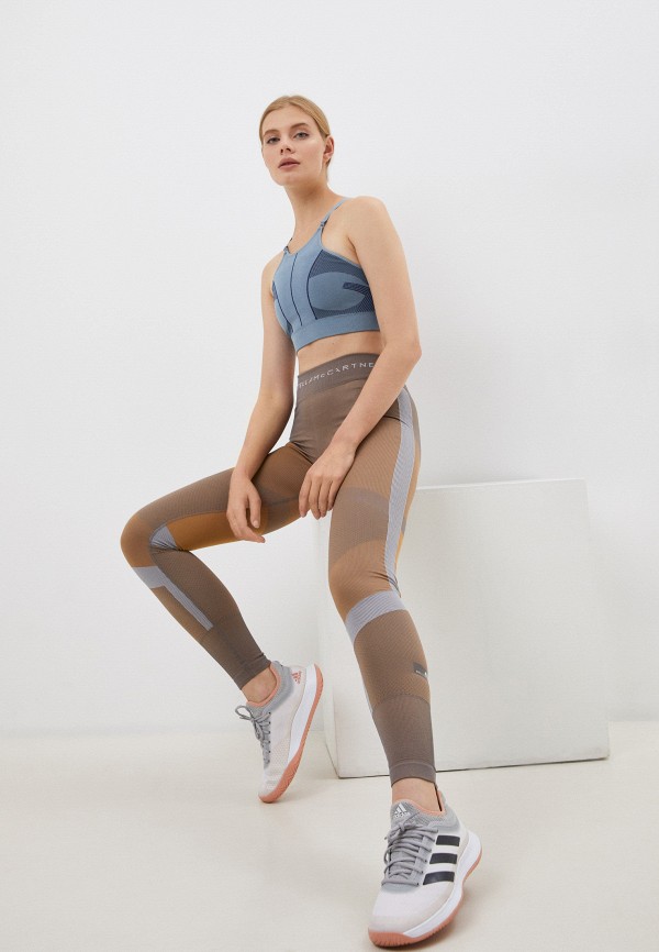 adidas by Stella McCartney Топ спортивный - PK BRA              STSTON/DKBLUE - фото 2