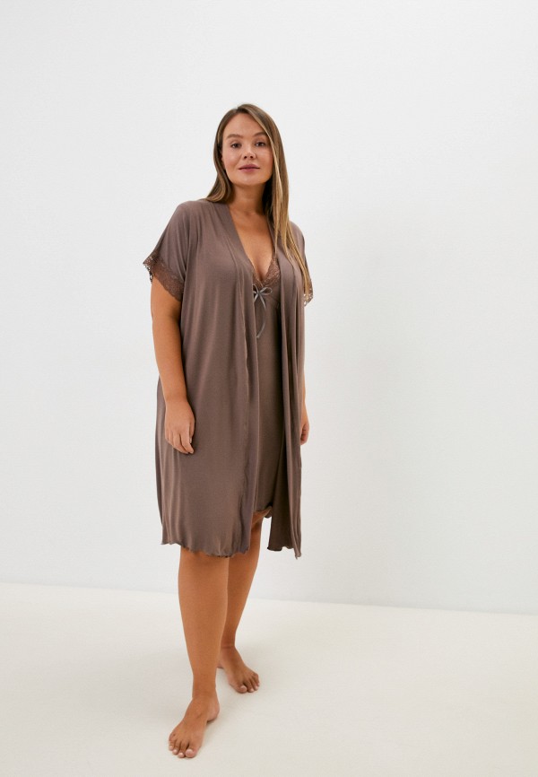 Rene Santi Халат и сорочка ночная - фото 4