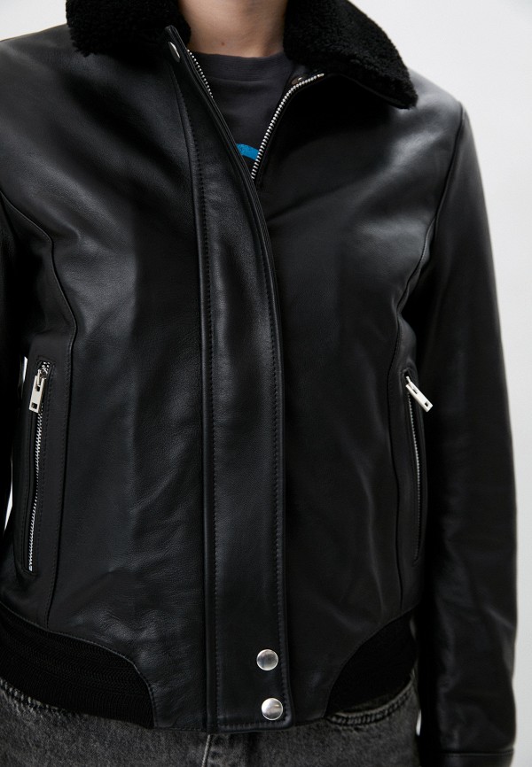 Blouson Куртка кожаная - фото 5