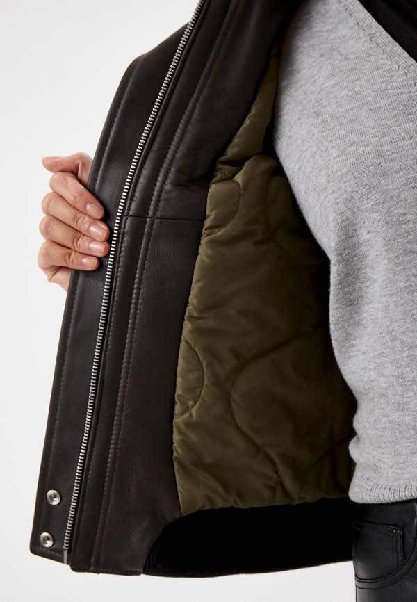 Blouson Куртка кожаная - фото 4