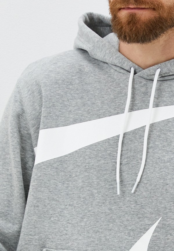 Худи Nike M NSW SWOOSH PO SBB HOODIE, цвет: серый, RTLACA410001 ...