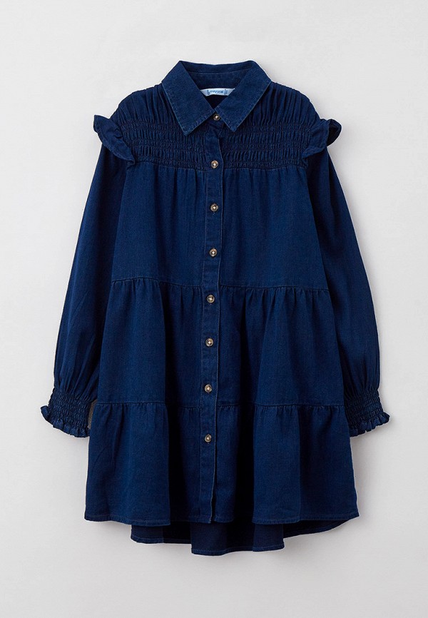 Mayoral Платье джинсовое - фото 1
