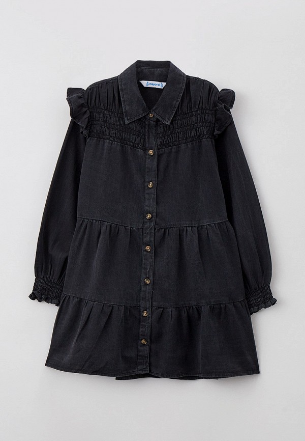 Mayoral Платье джинсовое - фото 1