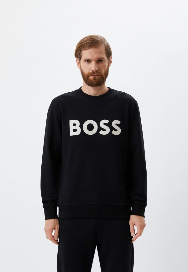 Свитшот Boss, цвет: черный, RTLACA519301 — купить в интернет-магазине ...