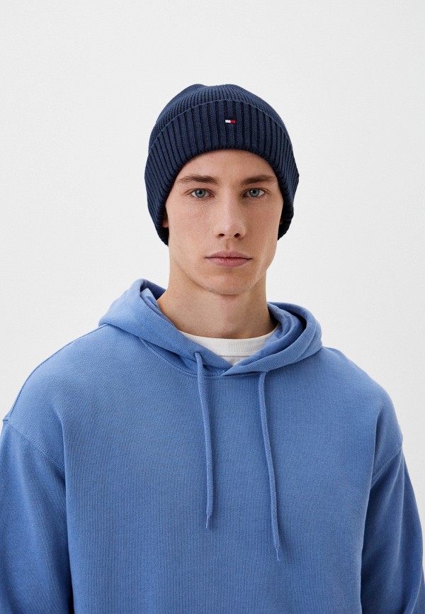 Шапка Tommy Hilfiger, цвет: синий, RTLACA710803 — купить в интернет ...