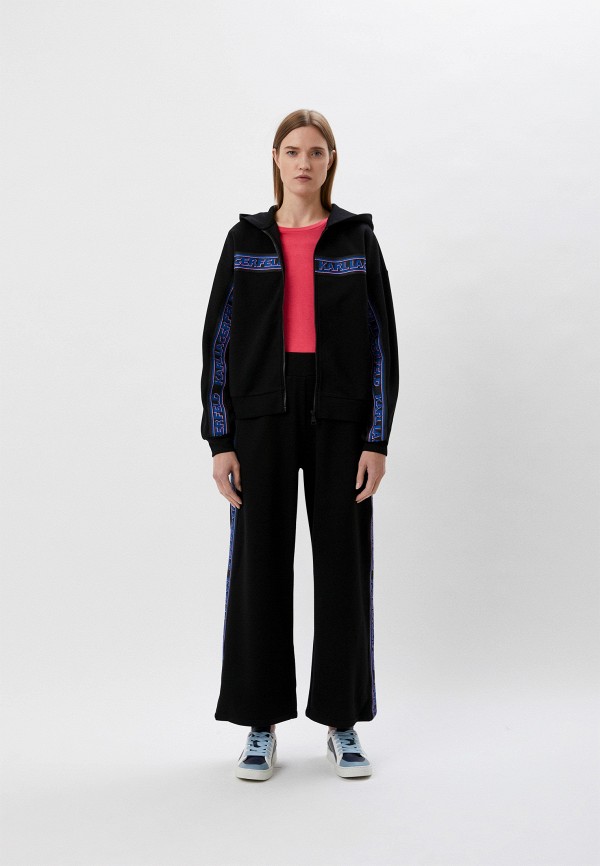 Толстовка Karl Lagerfeld, цвет: черный, RTLACB043801 — купить в ...