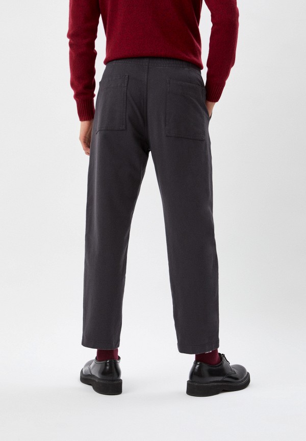 Брюки UNIQLO из ткани джерси, цвет: серый, RTLACB139401 — купить в ...