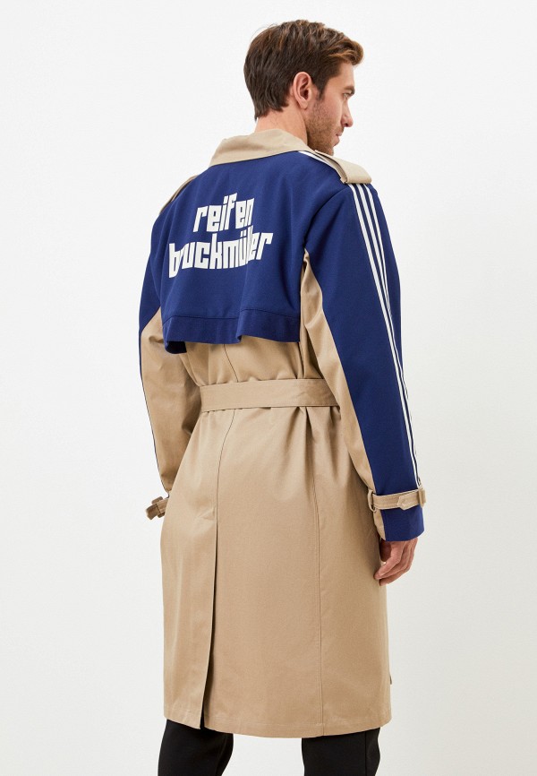 Плащ adidas Originals, цвет: бежевый, RTLACB148401 — купить в интернет ...