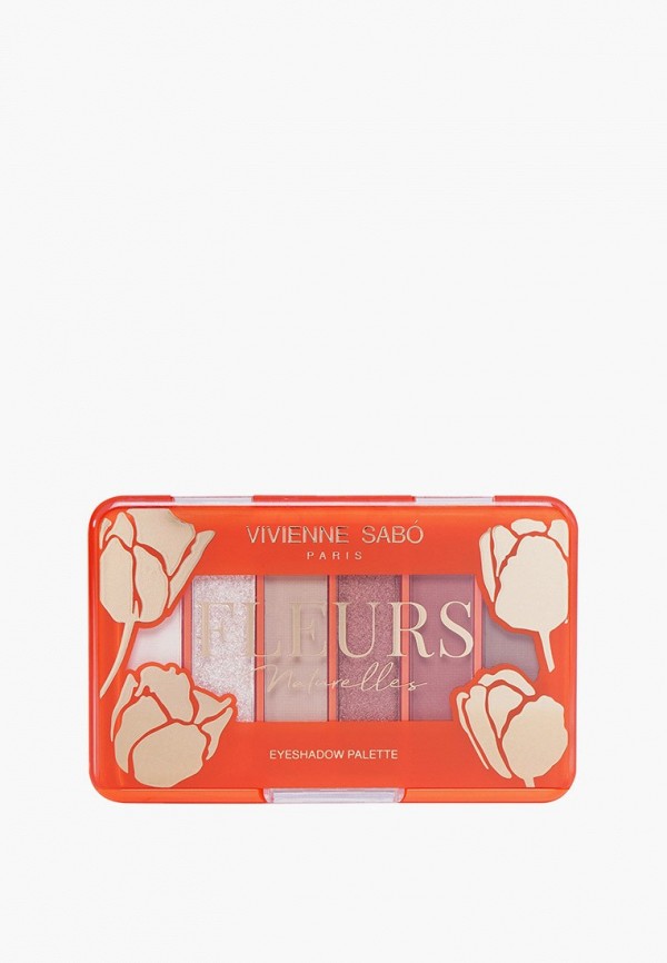 Vivienne Sabo Палетка теней из 6 цветов - в молочной и терракотовой гамме - фото 2