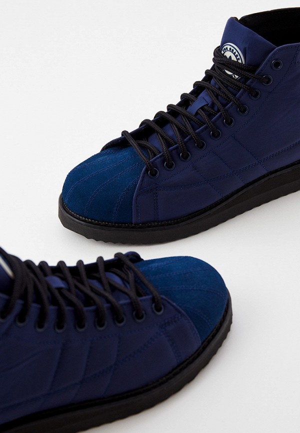 Ботинки adidas Originals Superstar Boot W, цвет: синий, RTLACB366001 —купить в интернет-магазине Lamoda