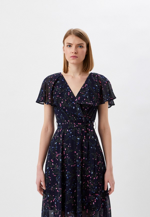 Платье DKNY, цвет: синий, RTLACB571201 — купить в интернет-магазине Lamoda