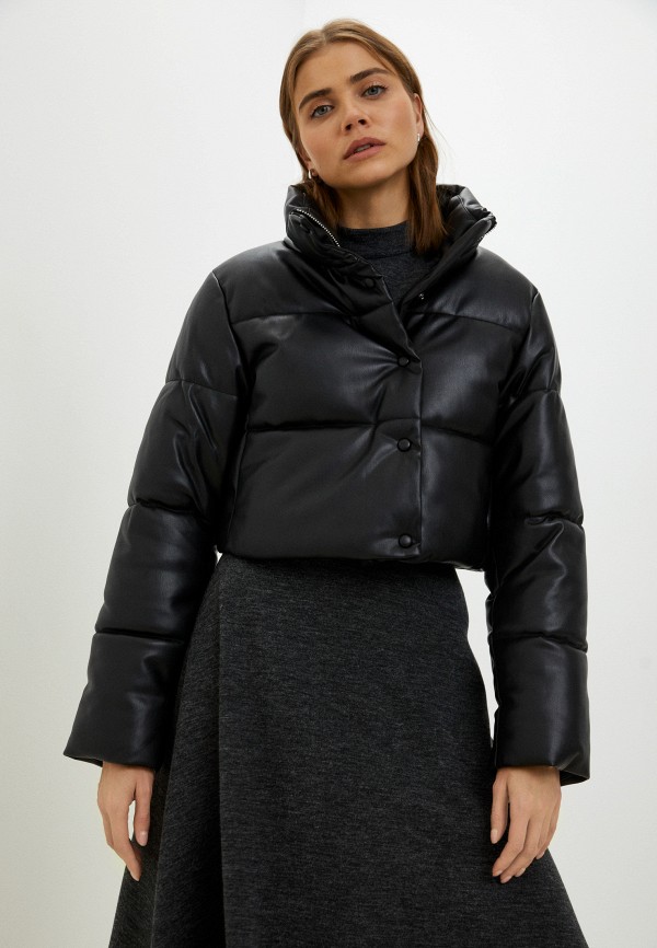 Mango Куртка кожаная утепленная - CRANKITO - фото 1