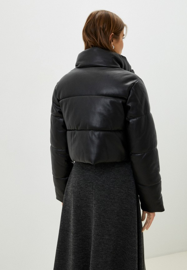 Mango Куртка кожаная утепленная - CRANKITO - фото 3