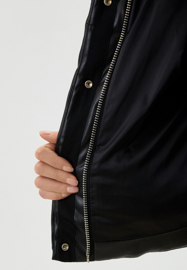 Mango Куртка кожаная утепленная - CRANKITO - фото 4