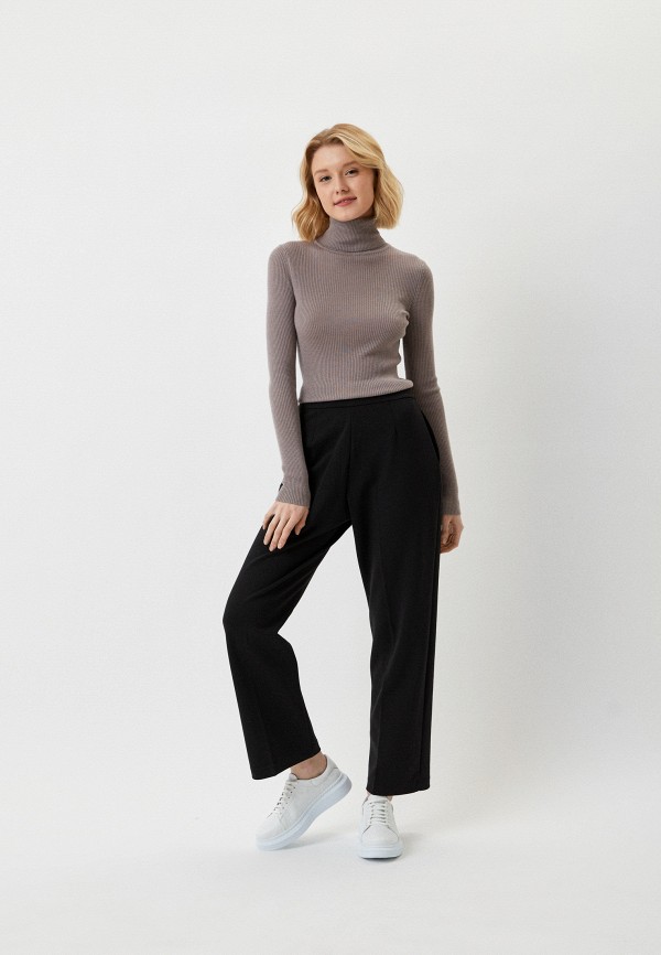 Водолазка UNIQLO из экстратонкой мериносовой шерсти, цвет: серый ...