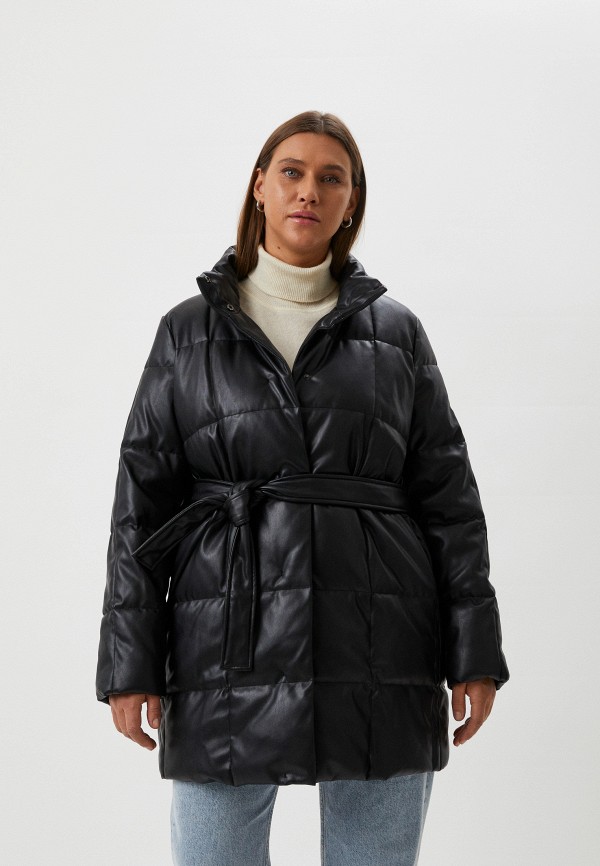 Persona by Marina Rinaldi Куртка кожаная утепленная - PEPE - фото 1