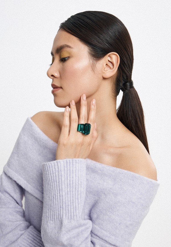 Swarovski® Кольцо - Lucent, с гальваническим покрытием из золота - фото 6