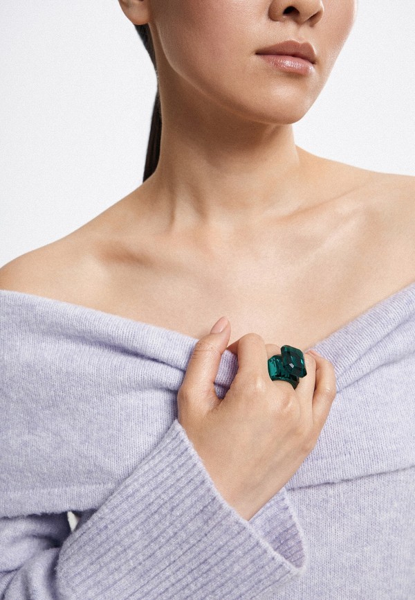 Swarovski® Кольцо - Lucent, с гальваническим покрытием из золота - фото 5