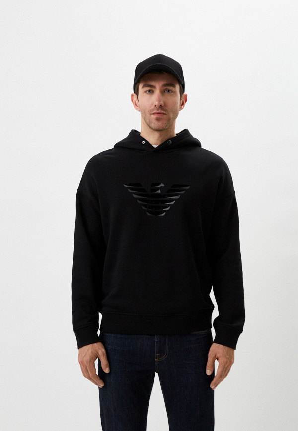 Худи Emporio Armani, цвет: черный, RTLACC212901 — купить в интернет ...