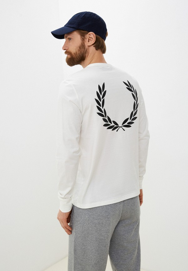 Лонгслив Fred Perry, цвет: белый, RTLACC268601 — купить в интернет ...