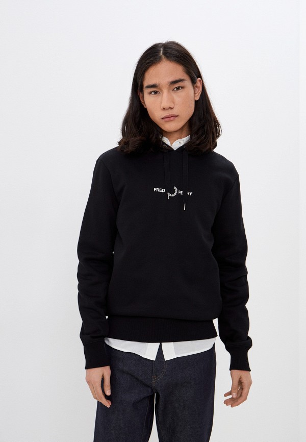Худи Fred Perry, цвет: черный, RTLACC270301 — купить в интернет ...