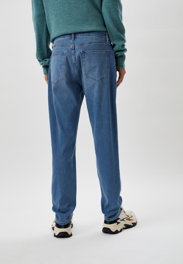 Джинсы UNIQLO ультраэластичные EZY, цвет: голубой, RTLACC478001 ...