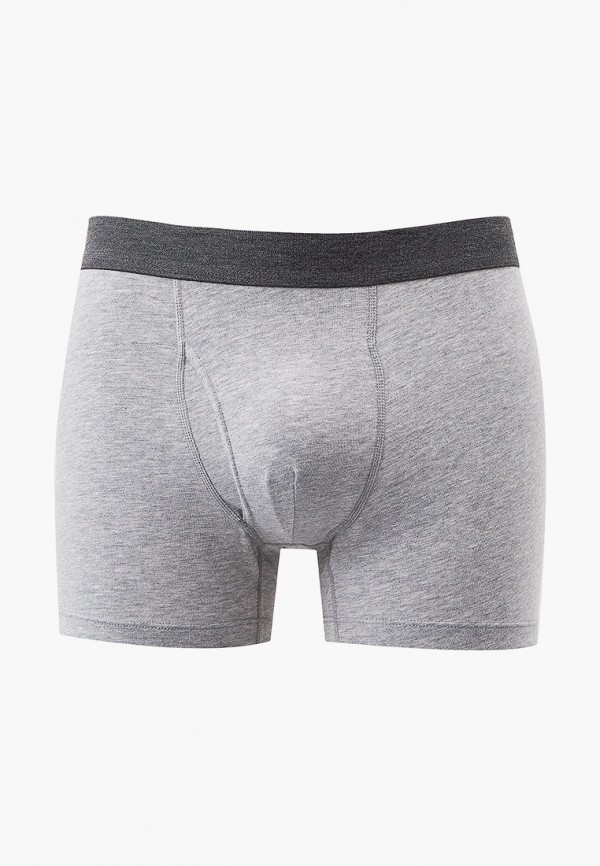 Трусы UNIQLO из хлопка SUPIMA, цвет: серый, RTLACC481301 — купить в ...
