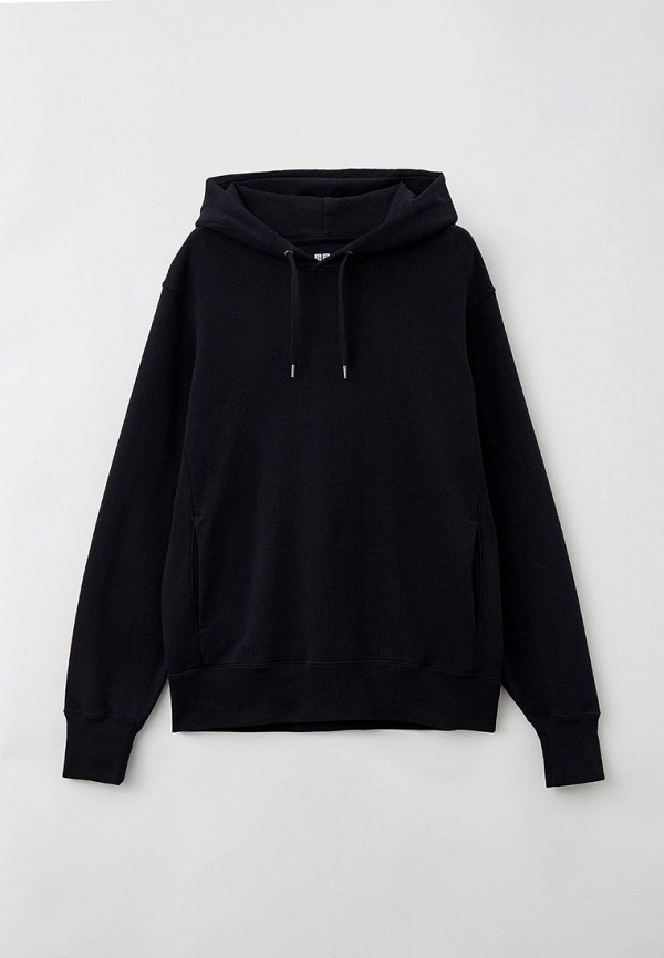 Худи UNIQLO, цвет: черный, RTLACC801501 — купить в интернет-магазине Lamoda