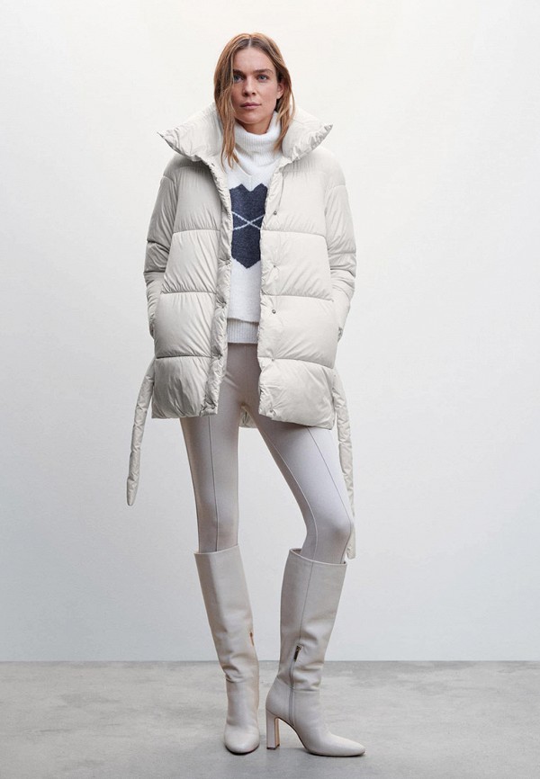 Mango Куртка утепленная - MOUSSE - фото 2