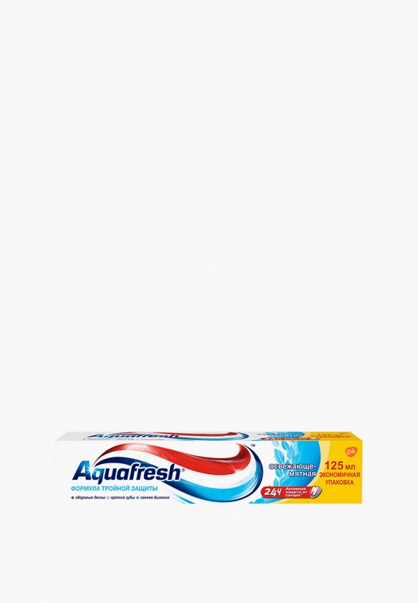 Aquafresh Зубная паста - ОСВЕЖАЮЩЕ-МЯТНАЯ, 125мл (2шт) - фото 2