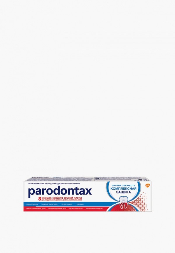 Зубная паста Parodontax Комплексная защита, 80 г, цвет: прозрачный ...