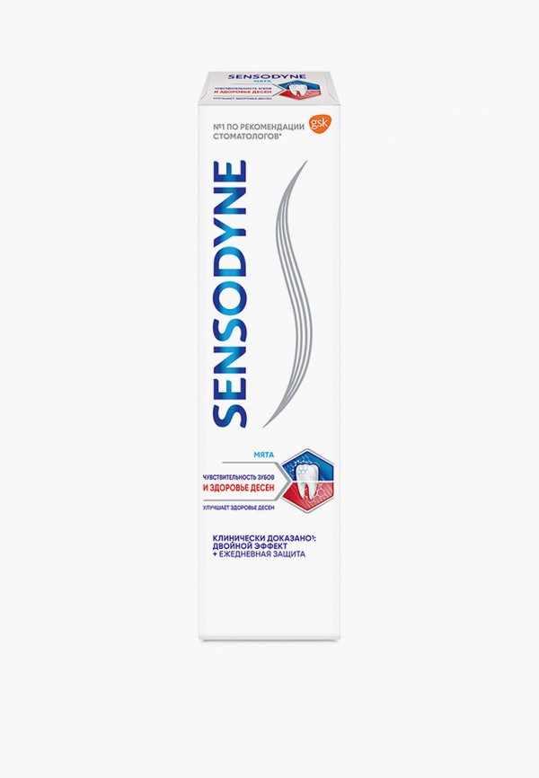 Sensodyne Зубная паста - ЧУВСТВИТЕЛЬНЫЕ ЗУБЫ и ЗДОРОВЬЕ ДЕСЕН, 75 мл - фото 2