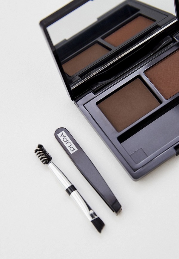 Pupa Палетка для бровей - EYEBROW SET, тон 03, темно-коричневый, 1.1 г - фото 3